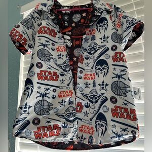 Star Wars+Houston Astros Limited Edition Reversible Hawaiian Button Down Shirt